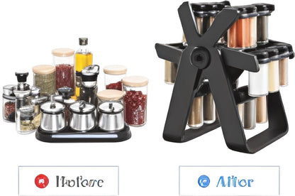 18 Jar Rotating Spice Rack