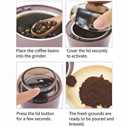 DLC Electric Coffee Grinder – 200W Multi-Purpose Grinder with 300ml Capacity