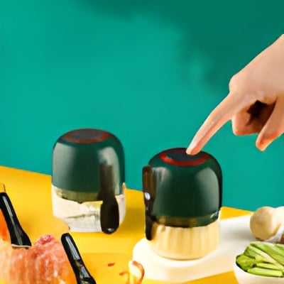 Electric Garlic Tamper – Cordless & Rechargeable