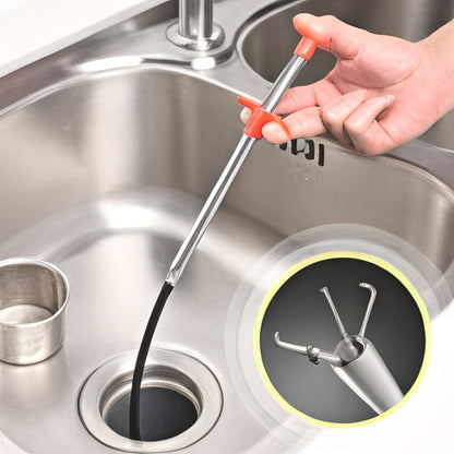 Flexible Drain Clog Remover Tool – Spring Claw Pipe & Sink Cleaner