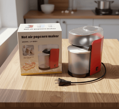 Hot Air Popcorn Maker – Oil-Free, Healthy & Fast