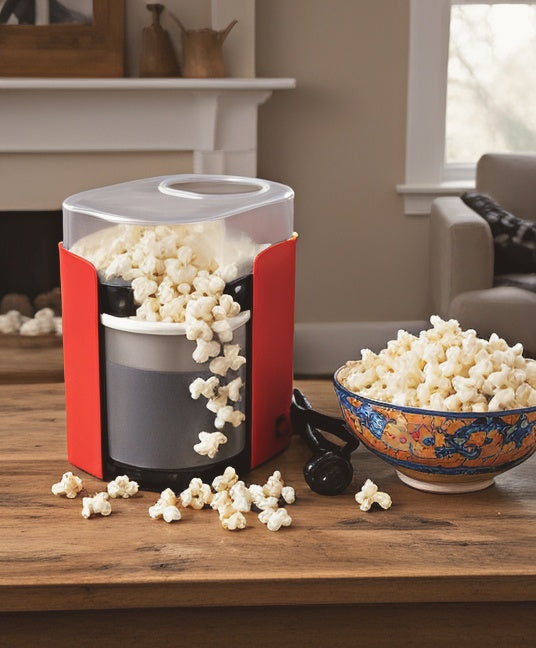 Hot Air Popcorn Maker – Oil-Free, Healthy & Fast
