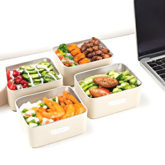Lunch Box Set with Insulated Carry Bag – 3-Layer Leakproof & Stackable
