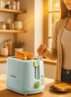 Nobel 2-Slice Toaster – 700W with Reheat, Defrost & Cancel Function