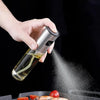 Stainless Steel Oil Spray Bottle – Refillable Cooking Oil Dispenser